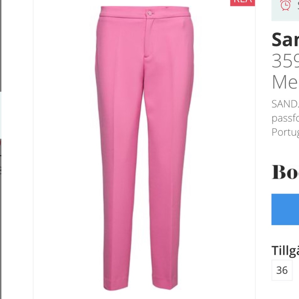 Sand Copenhagen Dori Ankle Pink